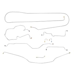(1970) Brake Line Set-2wd-Long-Coil-Manual